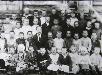 Ученики школы детей спецпереселенцев. Поселок Ягодный. Фото 1937